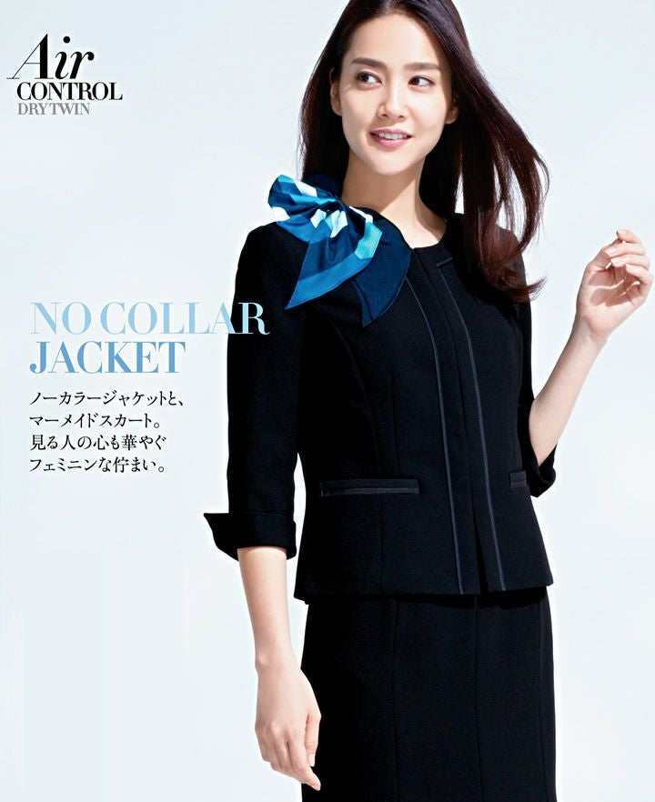 【極美品】 PLAN C ノーカラー デザイン ジャケット ブラック プランシー 000000003119-02.jpg?size=l&w=