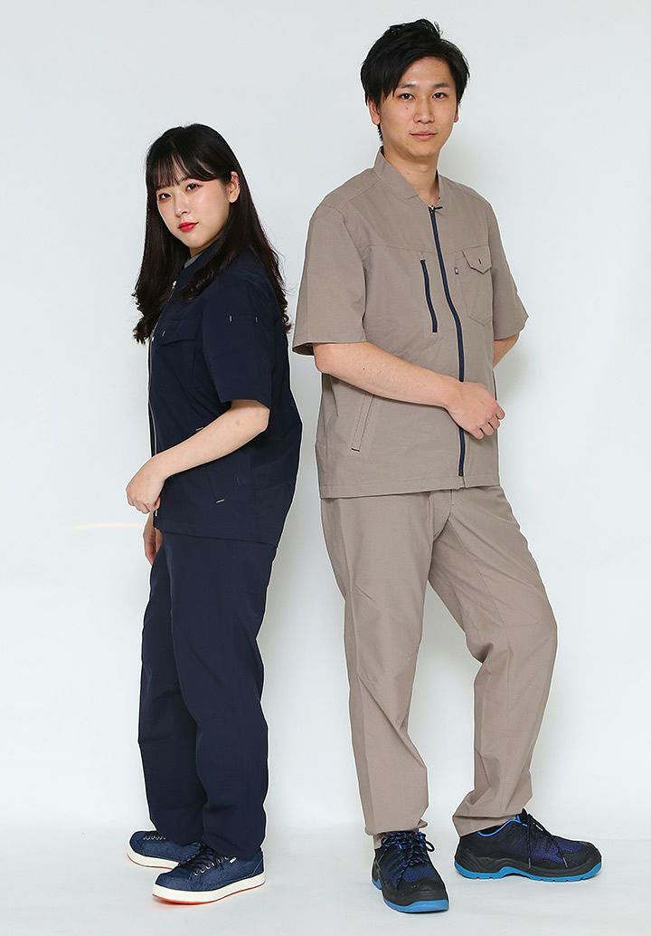 キャリーン 半袖ブルゾン CSU182 男女兼用 メンズ レディース