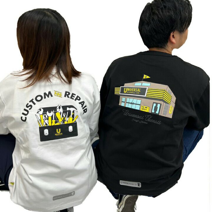 超数量限定】2023AW新商品 ユニバーサルオーバーオール ロングTシャツ