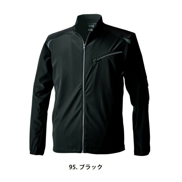 TS DESIGN 防風 ストレッチジャケット 4626 防風 軽量 ストレッチ 反射