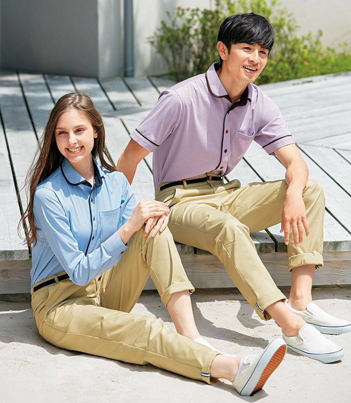 カーシー パンツ HM2695 男女兼用 レディース メンズ ストレッチ 制電