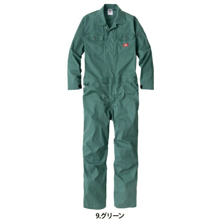 ディッキーズ ツナギ D-746 つなぎ 長袖 男女兼用 農作業着 レディース