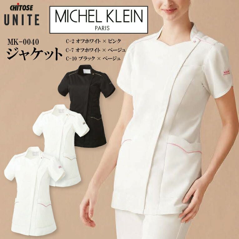 半袖ジャケット レディース MICHEL KLEIN ミッシェルクラン MK-0040
